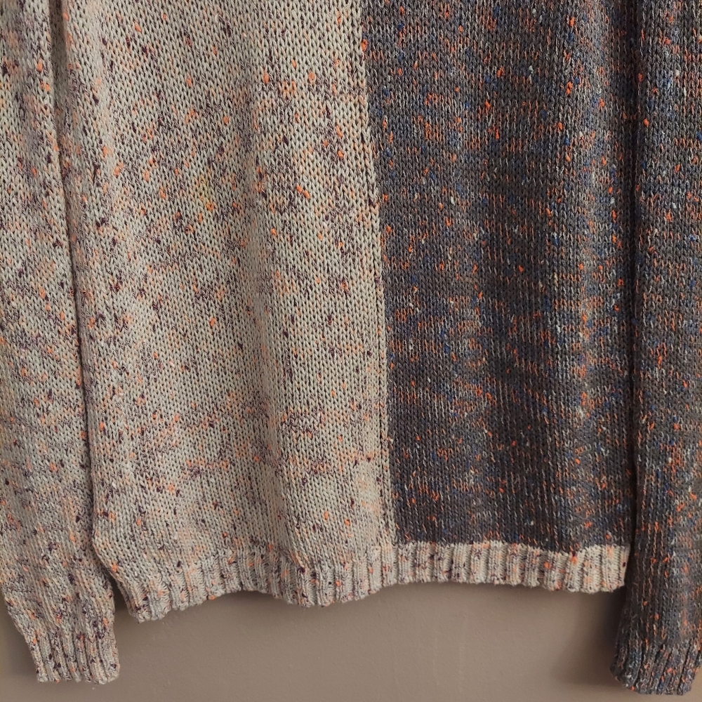 Bcbgeneration Two Tone Colorblock Split Back Crew… - image 4